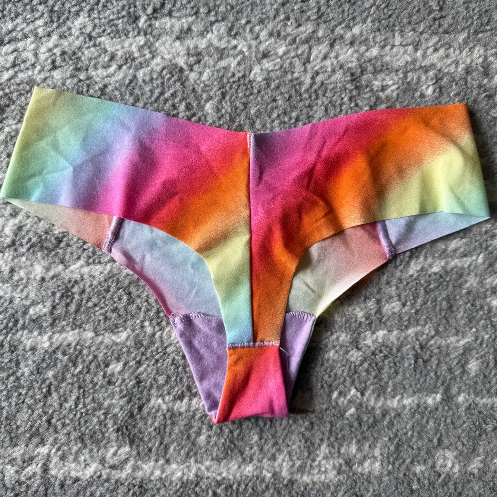 PINK Victoria's Secret Rainbow Panties - Picture 4 of 4